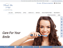 Tablet Screenshot of dentalartsofdalton.com